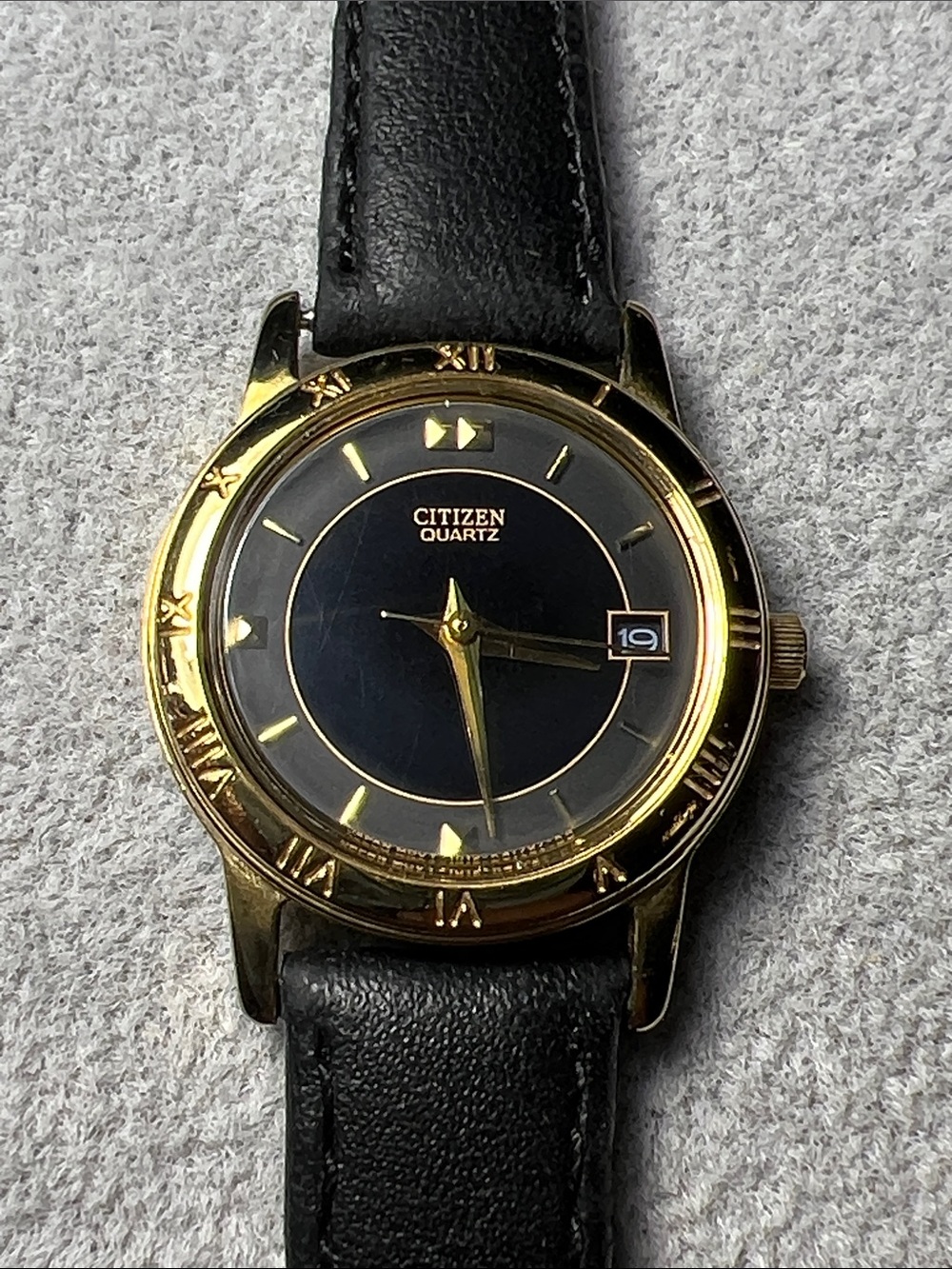 Citizen Gold Bezel Watch